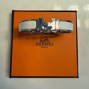 Hermes Clic H Crème Bracelet Size GM